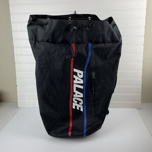 Palace Skateboards Dimension Black Duffle Bag Backpack Logo No Shoulder Strap